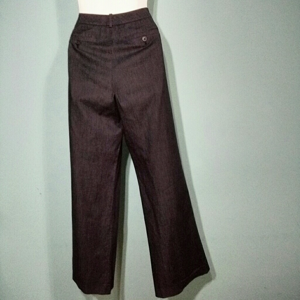 Ann Taylor LOFT Denim Work Trousers NWOT - Picture 4 of 8